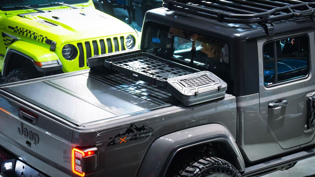 Universal Ute Tub Rack JUSN JD2 Adjustable Width Fit Hilux/Ranger/BYD Shark/Navara & More