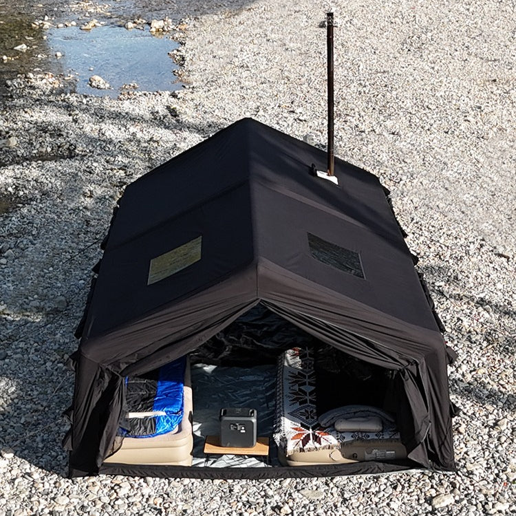 Coody inflatable Air Tent 13.6， Instant Setup No poles Black