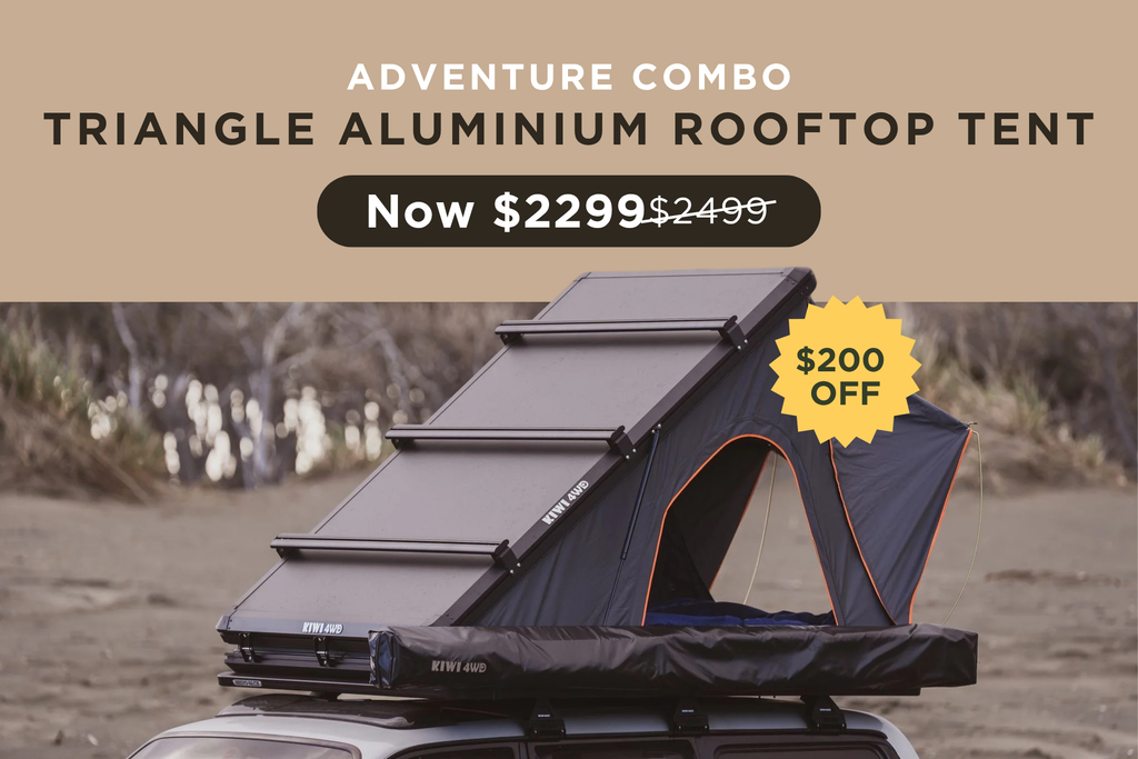 Hard Shell Kiwi 4wd Triangle Aluminium Rooftop tent