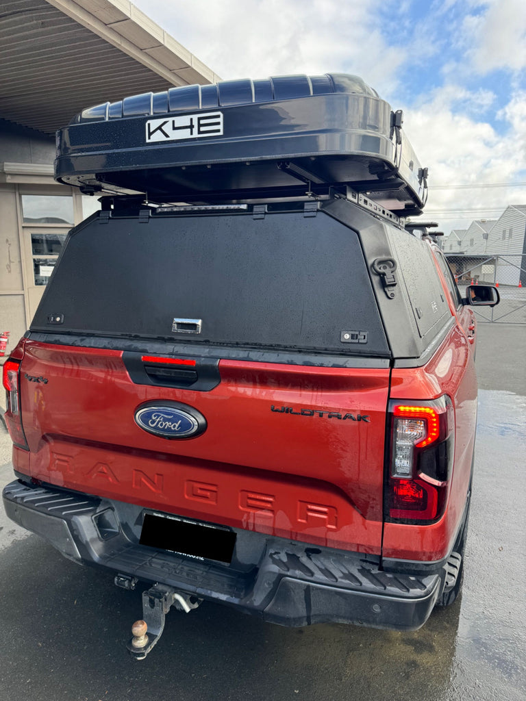2015 - 2025 HILUX  Aluminium Canopy - Black Shield