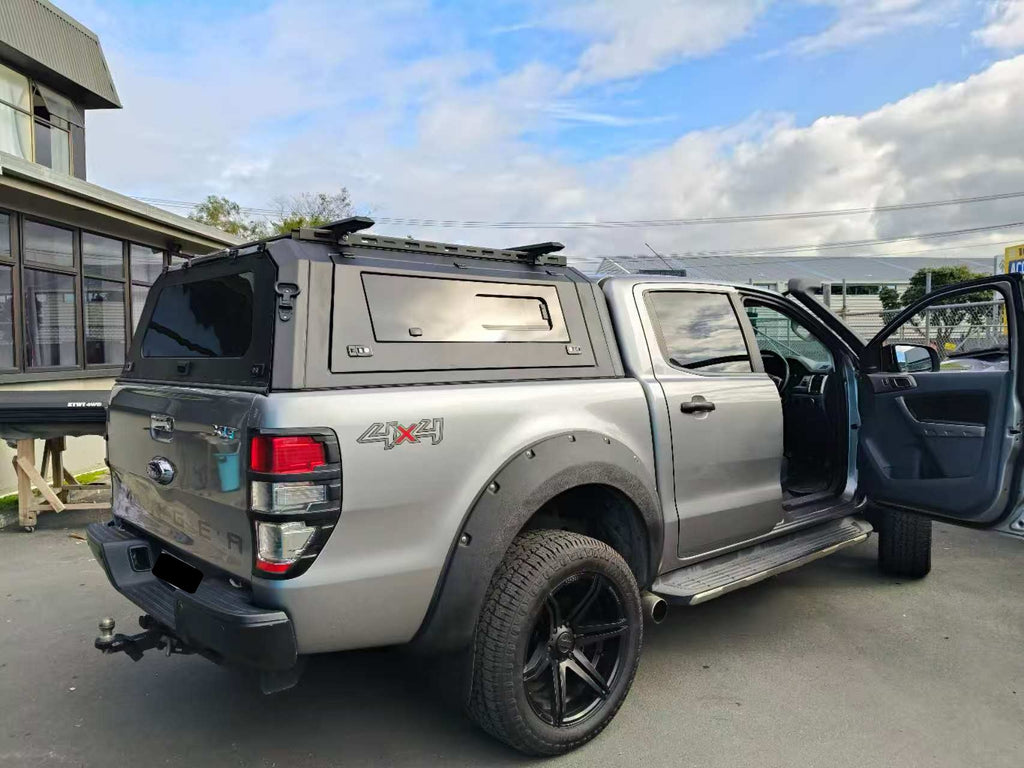 Before 2022 Ranger Aluminium Canopy - Slide View