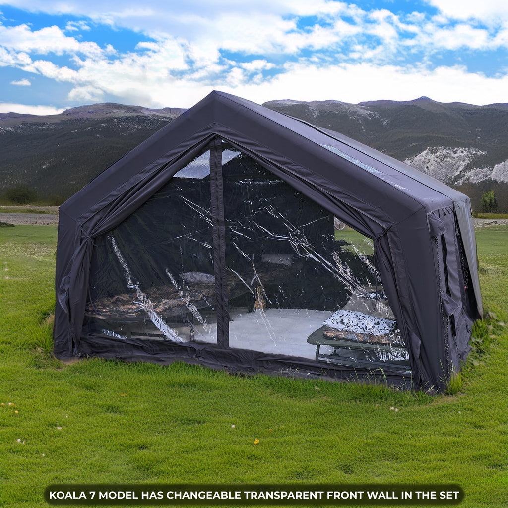 Coody inflatable Air Tent 13.6， Instant Setup No poles Black