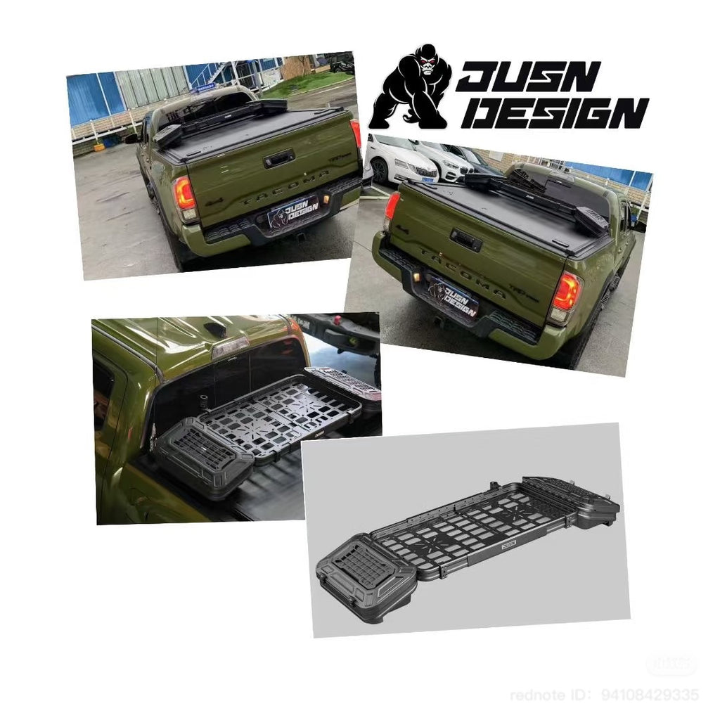 Universal Ute Tub Rack JUSN JD2 Adjustable Width Fit Hilux/Ranger/BYD Shark/Navara & More