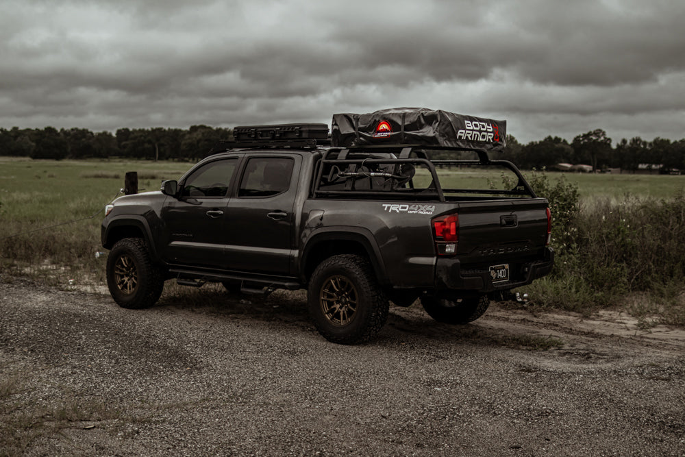 Include Installation Body Armour SKY RIDGE PIKE 2 ROOF TOP TENT