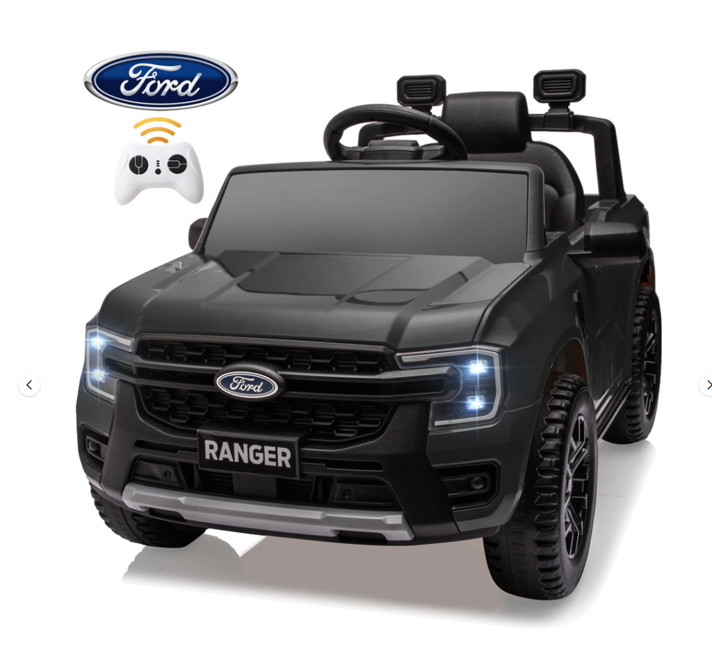 Ford next gen ranger Ride on car black