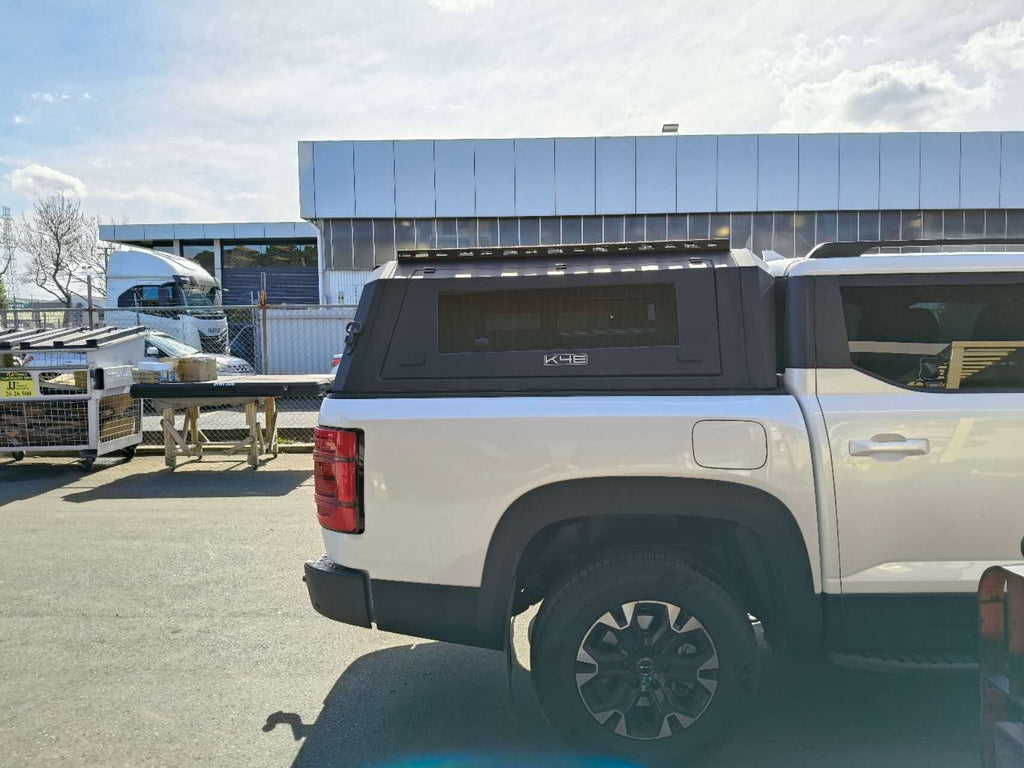 Include Installation BYD Shark Aluminium Canopy - Slide View