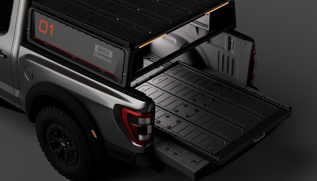 BYD Shark 6 In-Car Tray – for BASR Canopy Truck Bed Toppers