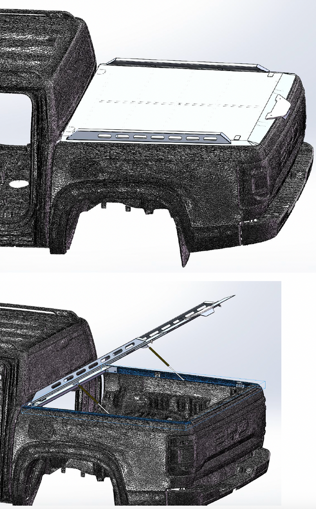 K4E ArmourDeck Byd shark 6 heavy duty hard lid