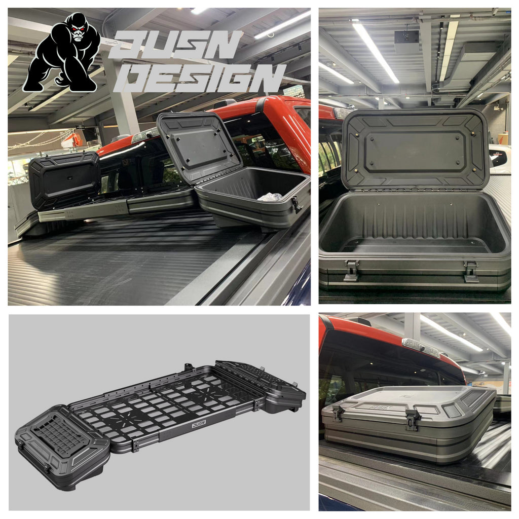 Universal Ute Tub Rack JUSN JD2 Adjustable Width Fit Hilux/Ranger/BYD Shark/Navara & More