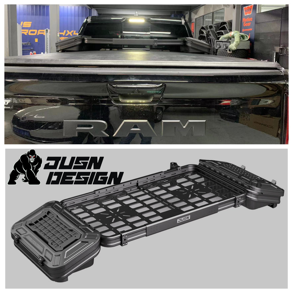 Universal Ute Tub Rack JUSN JD2 Adjustable Width Fit Hilux/Ranger/BYD Shark/Navara & More