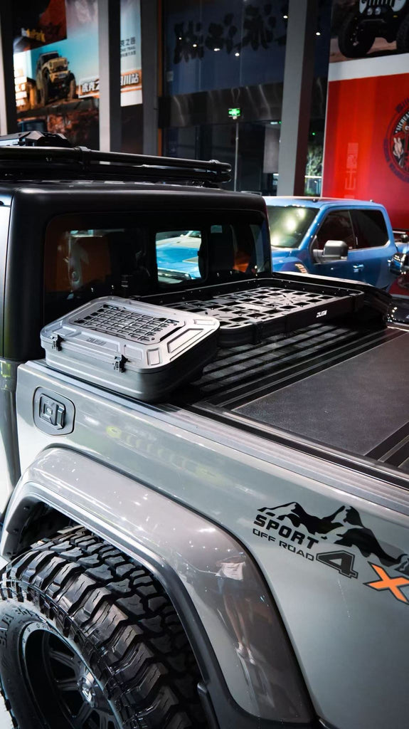 Universal Ute Tub Rack JUSN JD2 Adjustable Width Fit Hilux/Ranger/BYD Shark/Navara & More