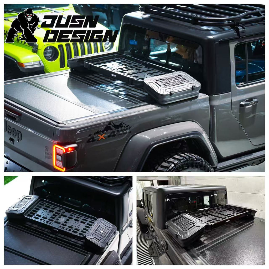 Universal Ute Tub Rack JUSN JD2 Adjustable Width Fit Hilux/Ranger/BYD Shark/Navara & More