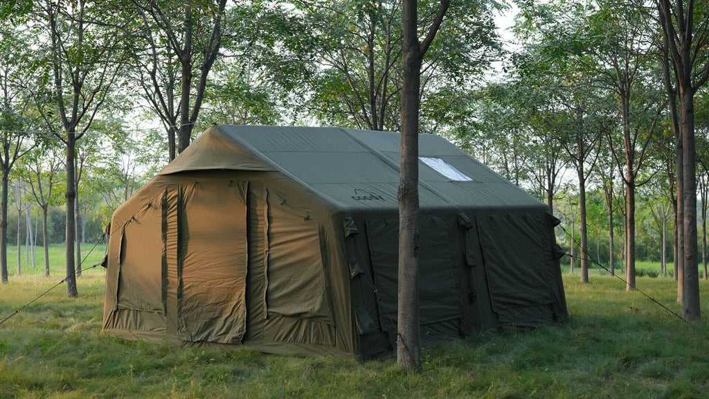 Coody inflatable Air Tent 13.6, Instant Setup No poles Green