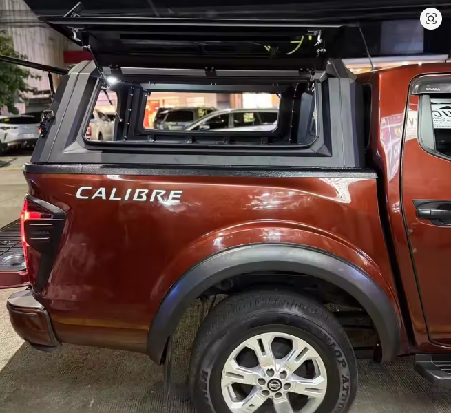 Nissan Navara After 2022 Aluminum Canopy - Slide View