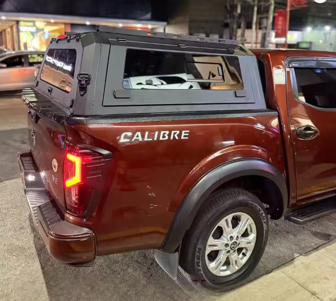 Nissan Navara After 2022 Aluminum Canopy - Slide View