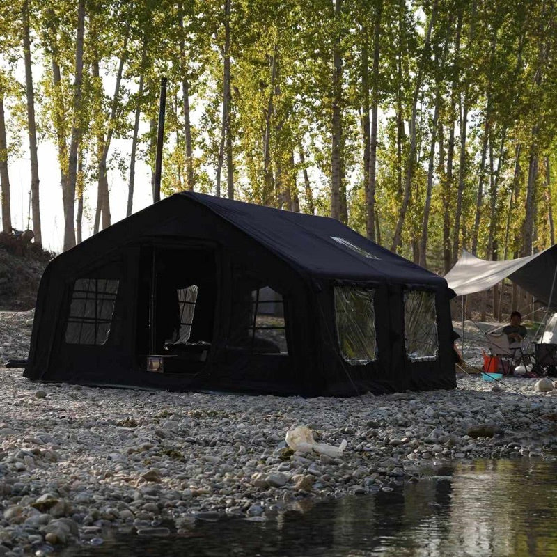 Coody inflatable Air Tent 13.6， Instant Setup No poles Black