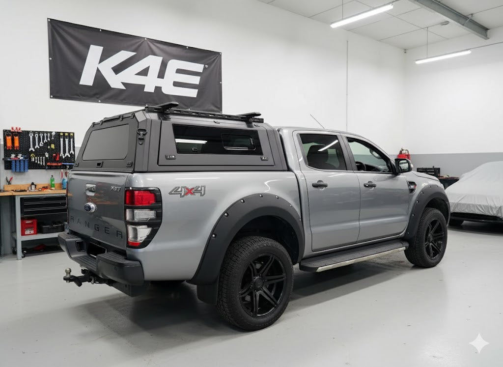 Include Installation Before 2022 Ranger Aluminium Canopy - Slide View