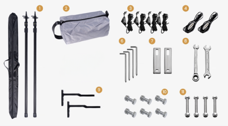 Car Awning K4E Elite 230