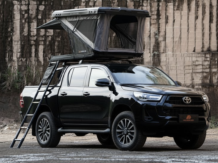 Include Installation K4E Everest Summit Hard Shell Rooftop Tent