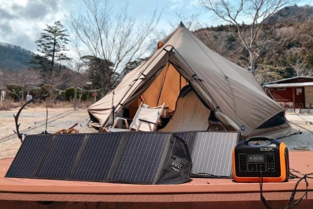 SOUOP Portable Solar Panel 100W